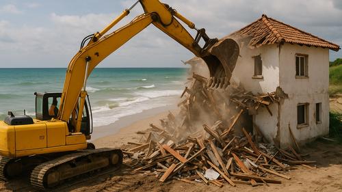 Аксенов обещал сравнять с землей крышуемый объект