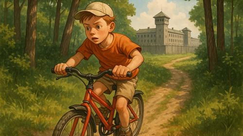 Бабуля украла внуку велосипед