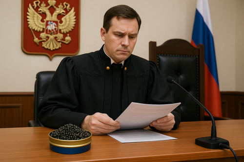 Черная икра утянула на дно директора торгового центра