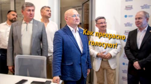 Губернатор Севастополя поблагодарил наблюдателей за честные выборы