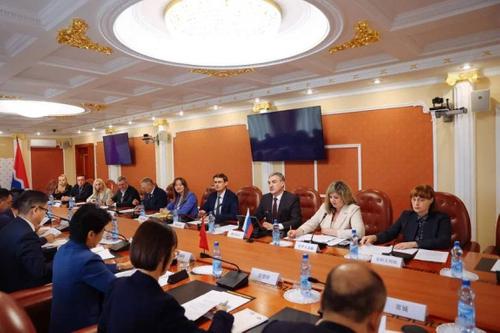 Строительство совмещённого моста через Амур обсудили губернатор Амурской области и губернатор китайской провинции Хэйлунцзян