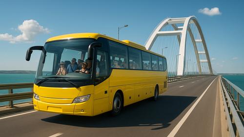 Туристов из Краснодара, возможно, не будут проверять на въезде в Крым