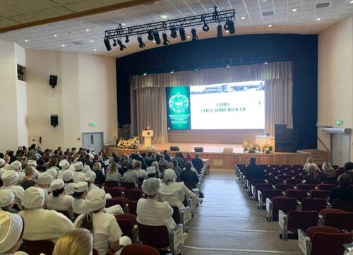 В госпитале им. Вишневского впервые провели научно-практическую конференцию по обмену опытом военной медицины и гражданского здравоохранения среди среднего медицинского персонала