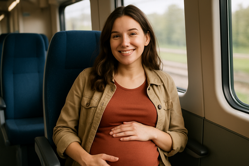 Возможно, они и рожать будут в поезде