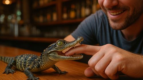 Кошелек из крокодиловой кожи оттяпал у вора пять лет жизни