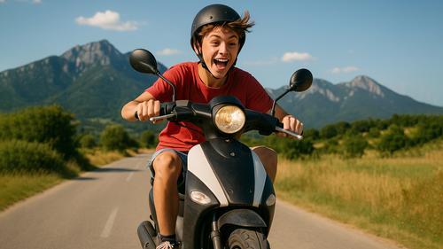 Предполагают, что бензин из машин в Керчи тырят мопедисты