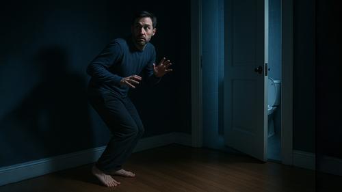 Жителям Алушты дали понять, что по ночам ходить в туалет не следует