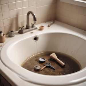 Засор в ванной: причины и способы устранения