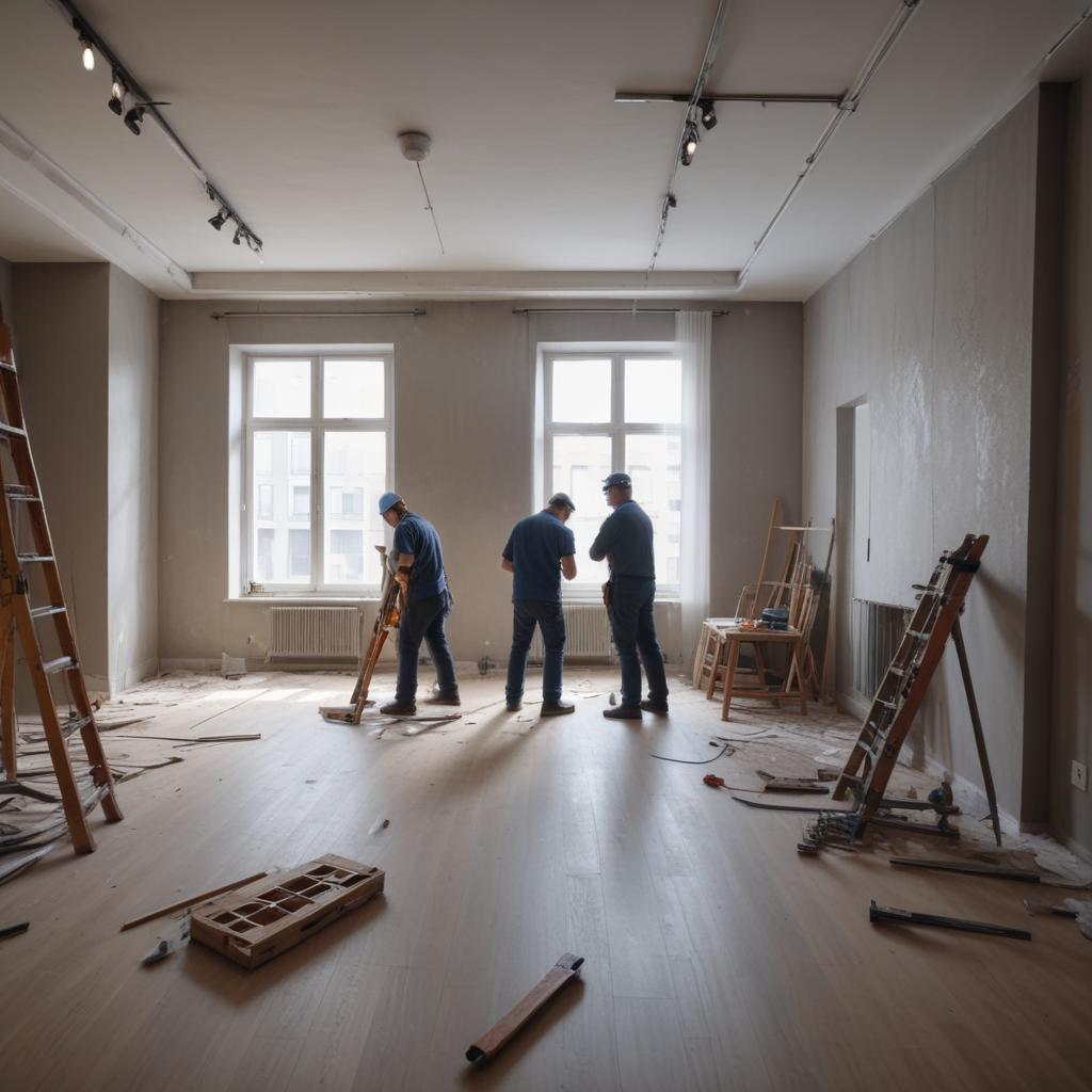 Высококачественный ремонт квартир и коммерческих помещений под ключ: технологии, этапы и контроль качества