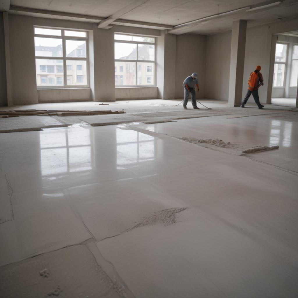 Устройство стяжки пола в квартире стоимость за квадратный метр под ключ